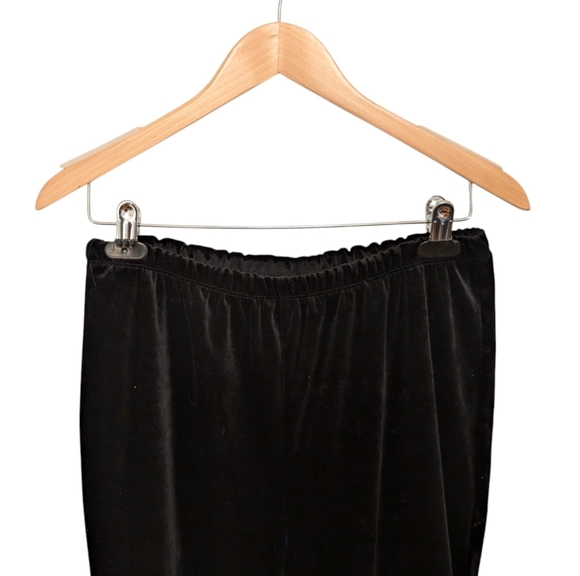 VELVETY Black Stretch Vintage Leggings Pants Medium Large - Picture 8 of 10